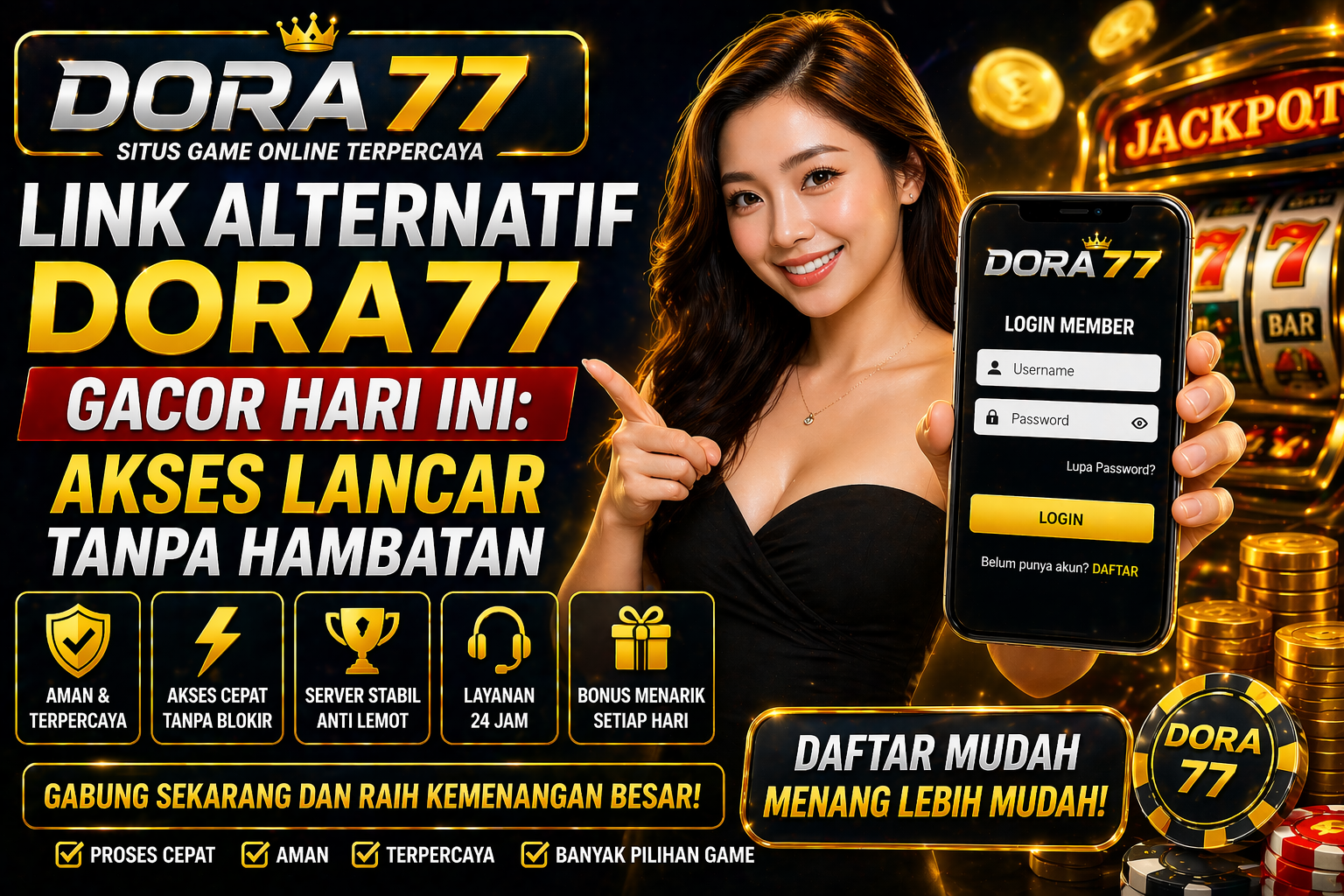 link alternatif dora77